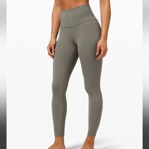 Lululemon Wunder Train High-Rise Tight 25"  size 4 gray